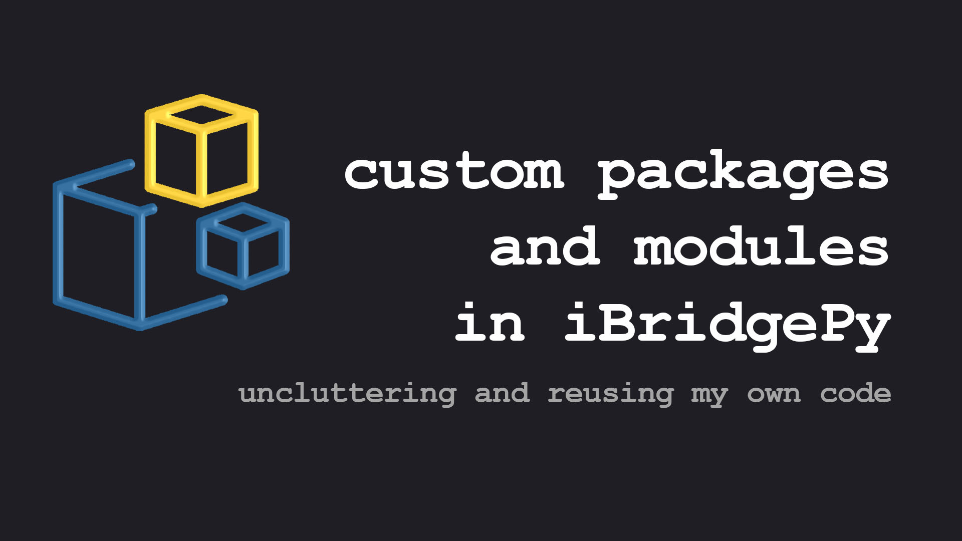 ibridgepy modules